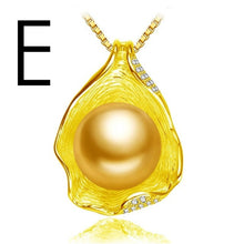 Load image into Gallery viewer, FENASY 925 Sterling Silver Natural Freshwater Pearl Necklace Pendant Shell Design Fashion Pearl Jewelry Necklace For Women New - ErozgarBatch07135