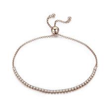 Load image into Gallery viewer, BAMOER Featured Brand DEALS 925 Sterling Silver Sparkling Strand Bracelet Women Link Tennis Bracelet Silver Jewelry SCB029 - ErozgarBatch07135