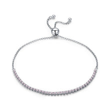 Load image into Gallery viewer, BAMOER Featured Brand DEALS 925 Sterling Silver Sparkling Strand Bracelet Women Link Tennis Bracelet Silver Jewelry SCB029 - ErozgarBatch07135