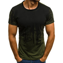 Load image into Gallery viewer, FLYFIREFLY Men Camouflage Printed  Male T Shirt Bottoms Top Tee Male Hiphop Streetwear Long Sleeve Fitness Tshirts Dropshipping - ErozgarBatch07135